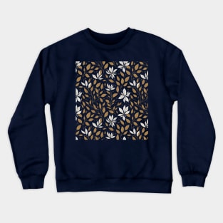 Seamless pattern with leaves. Crewneck Sweatshirt